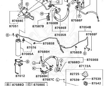 Mitsubishi - GTO - Z15A - 1991 - MJGF - 6G72