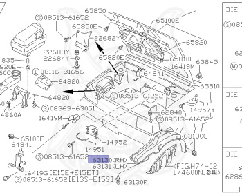 Nissan - Sunny - B11 - 1981 - CT - SEDAN(S) - 4 SPEED A/T(F4) - E13S