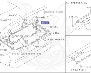 Nissan - Sunny - B11 - 1981 - CT - SEDAN(S) - 4 SPEED A/T(F4) - E13S