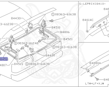 Nissan - Sunny - B11 - 1981 - CT - SEDAN(S) - 4 SPEED A/T(F4) - E13S