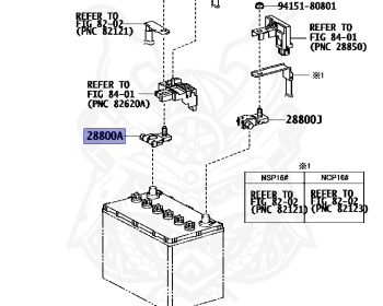 Toyota - Probox - NCP160V - 2020 - U TYPE - VAN - Variator - 1NZFE