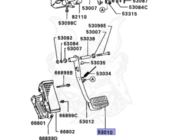 Mitsubishi - Pajero - L049G - 1986 - VRTD7 - 4D56