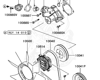 Mitsubishi - Pajero - L044G - 1987 - NFS - 4D56