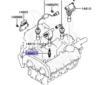 Mitsubishi - Minicab Van - U44V - 1996 - HLNGF - 4A30