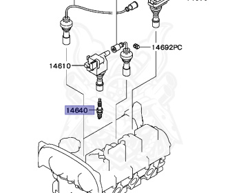 Mitsubishi - Pajero Mini - H56A - 1994 - MKHF1 - 4A30