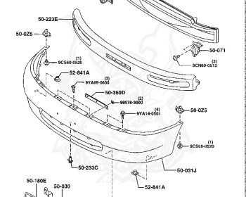 Mazda - Familia - BHALP - Aug-1996 - Right hand - Z5-DE