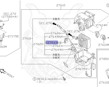 Nissan - 180SX - RS13 - 1994 - Type 1 - HATCH BACK(HB) - AUTOMATIC TRANSMISSION(AT) - TWO WHEELS STEERING(2WS) - SR20DET