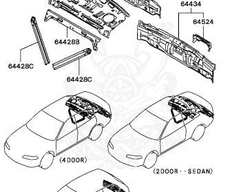 Mitsubishi - Lancer - CK1A - 1995 - PNJE - 4G13