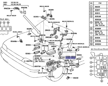 Toyota - Corolla - AE101 - 1991 - SE-G TYPE - 4-DOOR(SEDAN) - Manual - 4AFE