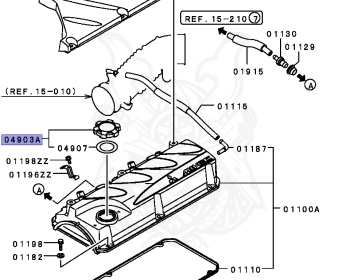 Mitsubishi - Grandis - NA4W - 2003 - LRPY1 - 4G69