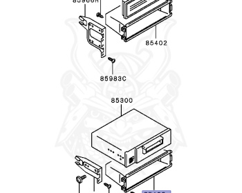 Mitsubishi - Airtrek - CU2W - 2001 - LRME1 - 4G63