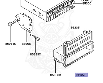 Mitsubishi - Lancer - CB2A - 1995 - SNHE2 - 4G15