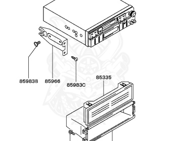 Mitsubishi - Pajero Mini - H56A - 1995 - MKJF - 4A30