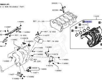 Mitsubishi - RVR - GA4W - 2012 - XTHX - 4J10