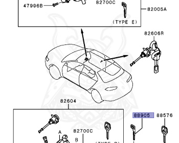 Mitsubishi - Galant Fortis - CY3A - 2007 - STHP - 4B10
