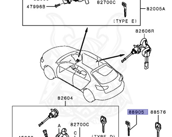 Mitsubishi - Galant Fortis Sport Back - CX4A - 2010 - LTMH - 4B11