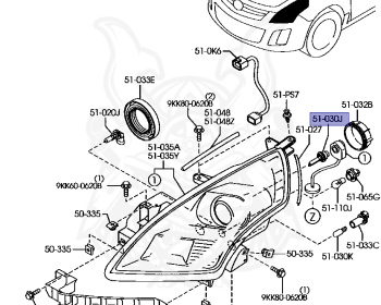 Mazda - MPV - LY3P - Dec-2007 - Right hand - L3-VE