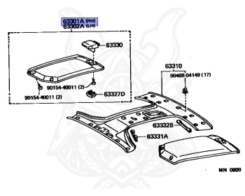アーム 2個セット Genuine Sera EXY10 Exterior OEM parts supplied from Japan - Nengun