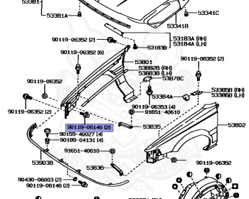 Toyota - Corolla - AE92 - 1991 - FX-GT TYPE - 3-DOOR - Manual - 4AGE