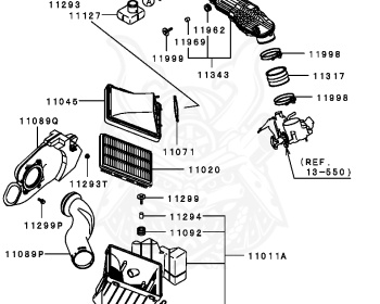 Mitsubishi - Delica Space Gear - PD4W - 1994 - NSEGE - 4G64