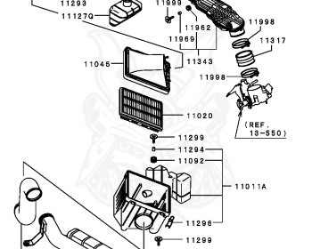 Mitsubishi - Delica - PA4W - 1994 - HSEGE - 4G64