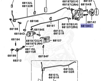 Mitsubishi - Lancer - C11V - 1985 - LFSP - G13B