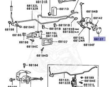 Mitsubishi - Chariot - D03W - 1983 - LKUT - G62B