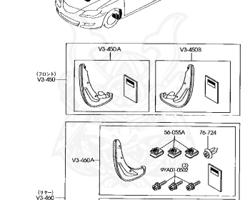 Mazda - Mazdaspeed Axela - BK3P - Sep-2003 - Right hand - L3-VDT