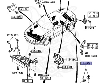 Mazda - Eunos Roadster - NA6CE - Jun-1989 - Right hand - B6ZE