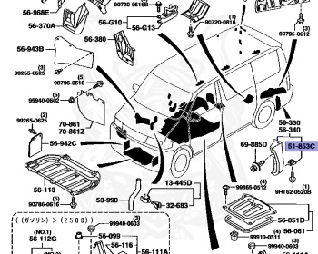Mazda - Bongo Friendee - SGEW - Sep-1999 - Right hand - FE