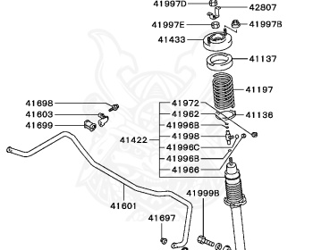 Mitsubishi - Galant - E54A - 1992 - SNGE4 - 6A12
