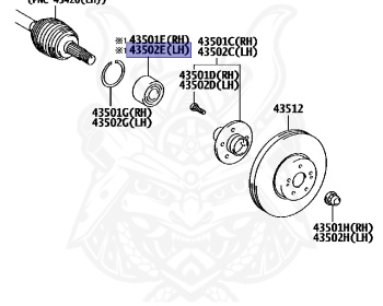 Toyota - Ractis - NCP125 - 2010 - L'EPICE - Variator - 1NZFE