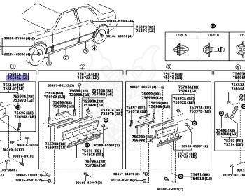 Toyota - Celsior - UCF20 - 1994 - A TYPE - Automatic - 1UZFE