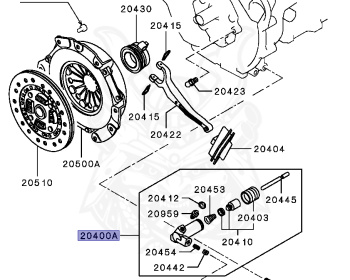 Mitsubishi - Delica Truck - L039P - 1990 - YMZD4 - 4D56