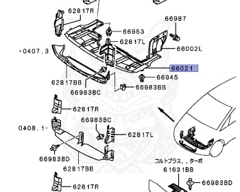 Mitsubishi - Colt - Z21A - 2002 - XSJH8 - 4A90