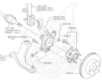 Nissan - Tiida Latio - SC11 - 2004 - 15G Grade - SEDAN(S) - 2 WHEEL DRIVE(2WD) - CVT(CVT) - HR15DE