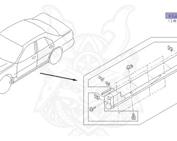Nissan - Skyline - R34 25GT - ENR34 - 2000 - 25GT FOUR - 4 DOOR SEDAN(4S) - AUTOMATIC-FLOOR SHIFT(AT.F4) - Hi-cast 4-link (IRS.4WD) - RB25DE