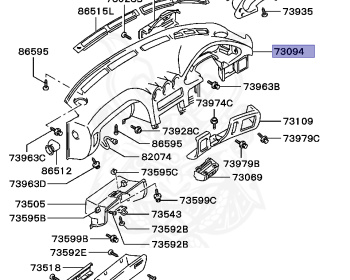 Mitsubishi - GTO - Z15A - 1991 - MJGF - 6G72