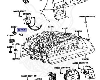 Toyota - Scepter - VCV15W - 1992 - WAGON - 3VZFE
