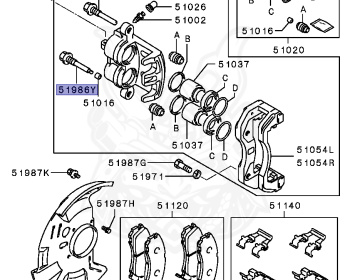 Mitsubishi - Challenger - K94W - 2001 - NUF - 4D56