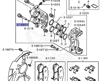 Mitsubishi - Delica - PD6W - 2003 - HSEHE2 - 6G72