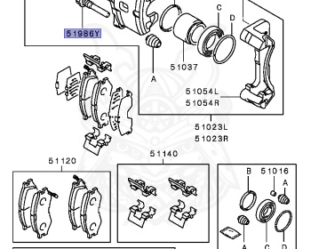 Mitsubishi - Legnum - EA5W - 2002 - LRPE - 6A13