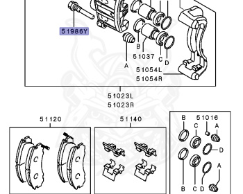 Mitsubishi - Galant - E84A - 1992 - PRXF - 6A12