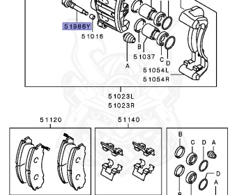 Mitsubishi - Diamante - F46A - 2004 - TYHC - 6G72