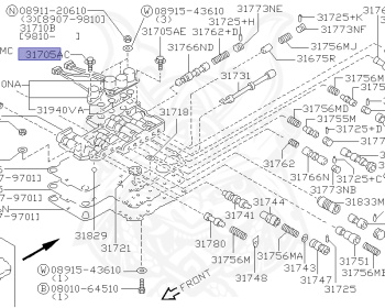 Nissan - Fairlady Z - Z32 - 1990 - 300ZX - AUTOMATIC TRANSMISSION(AT) - T-bar roof (KZ) - VG30D