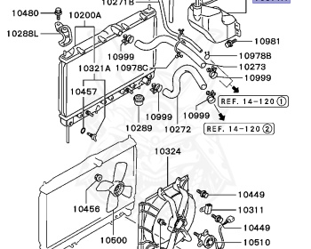 Mitsubishi - GTO - Z15A - 1991 - MRPM - 6G72