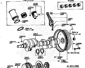 Genuine Century VG21 Engine OEM parts supplied from Japan - Nengun