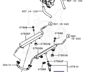 Mitsubishi - Outlander - CW6W - 2012 - XLXYZ1 - 6B31