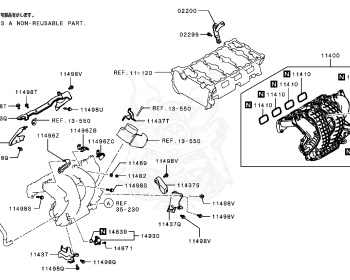 Mitsubishi - RVR - GA4W - 2011 - XTHXZ - 4J10