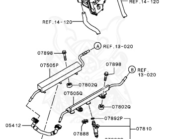 Mitsubishi - Outlander - CW6W - 2012 - XLXYZ1 - 6B31